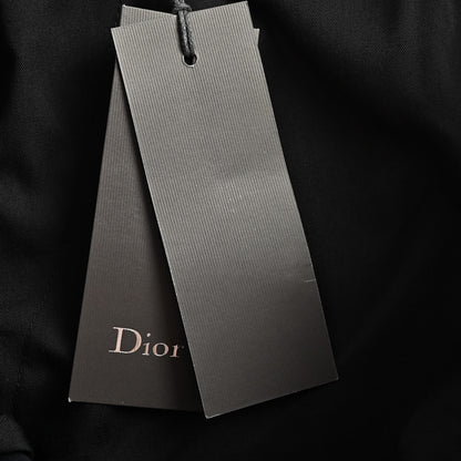 Dior letter embroidered button overalls trousers