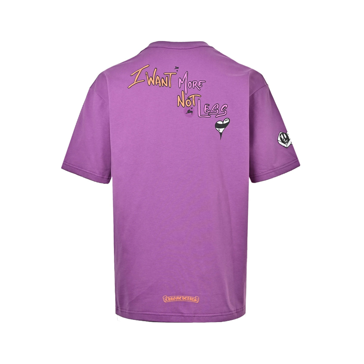 Chrome Hearts/Chrome Heart Graffiti Print Short Sleeves