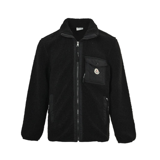 Moncler/Mask 25Fw Pocket Logo Sherpa Jacket