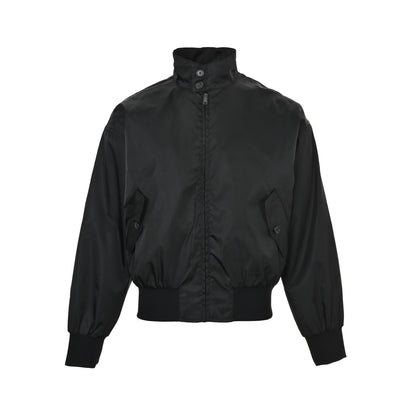 Prada Harrington bomber jacket with triangle logo on the back