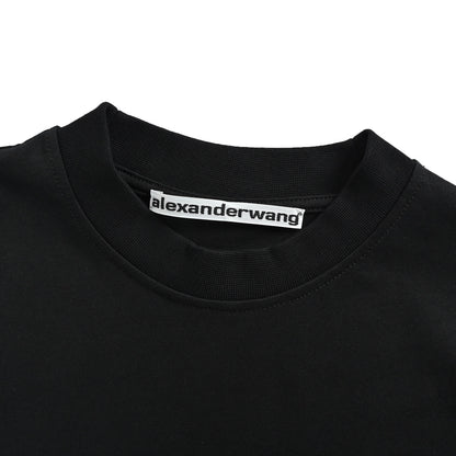 Alexander Wang foam printed letter logo short sleeves