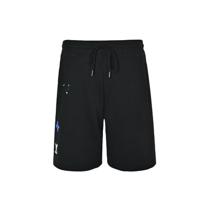 Louis Vuitton multi-element presbyopic print embroidered shorts