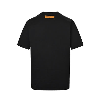 Louis Vuitton thick rubber letter print short sleeves