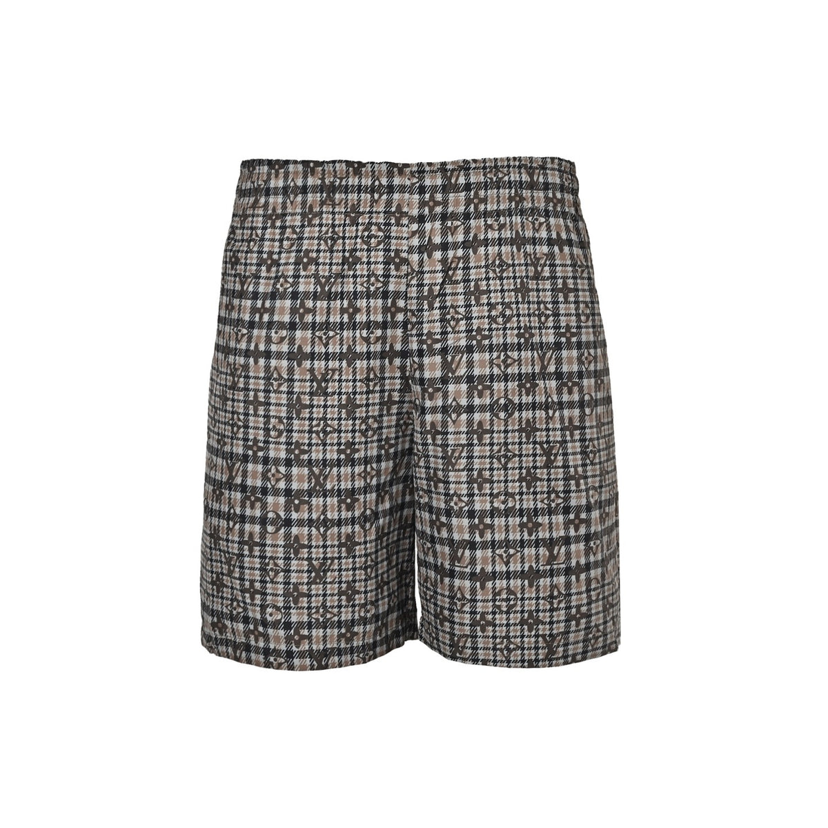Louis Vuitton old pattern plaid suit shorts