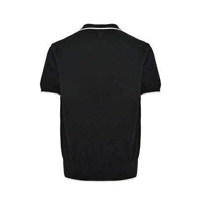 Loro Piana/LP Web V-neck Polo Short Sleeve