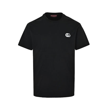 Gucci short sleeves with GG logo embroidery on the chest
