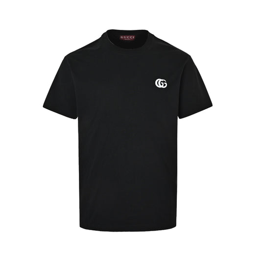 Gucci short sleeves with GG logo embroidery on the chest