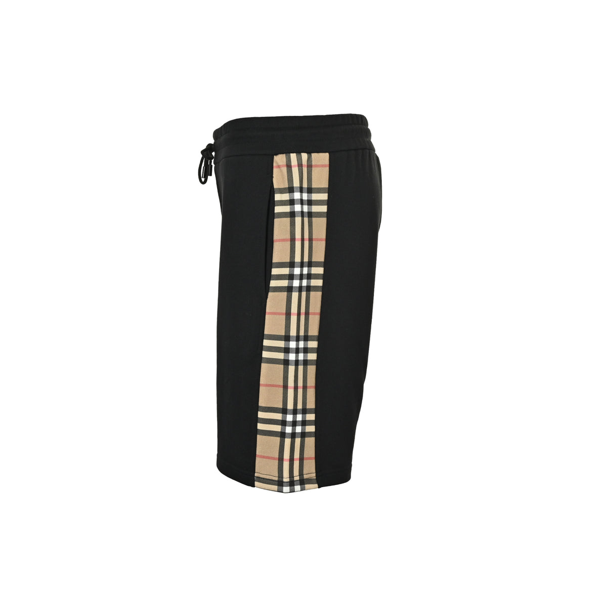 Burberry side plaid web shorts