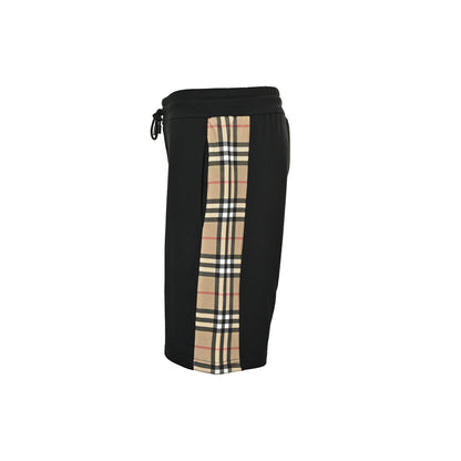 Burberry side plaid web shorts