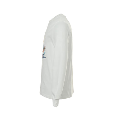 LouisVuitton/Louis Vuitton 25Fw angler landscape embroidered long-sleeved T-shirt