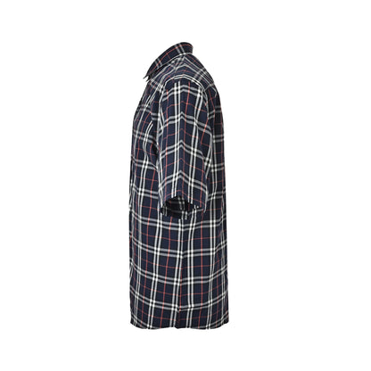 Burberry plaid classic element short-sleeved shirt