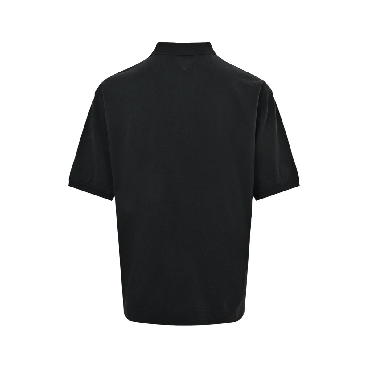Acne Studios Letter Embroidered Washed Polo Short Sleeve