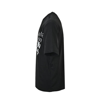 Maison Margiela/Margiela twisted logo printed round neck short sleeves