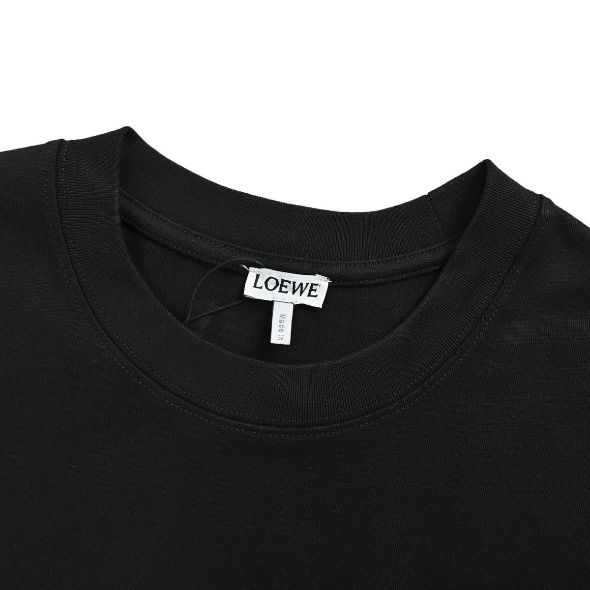 Loewe/Loewei embroidered logo stitching short sleeves