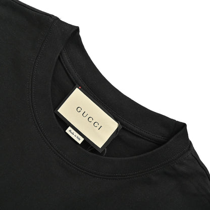 Gucci 24ss cherry embroidered short sleeves