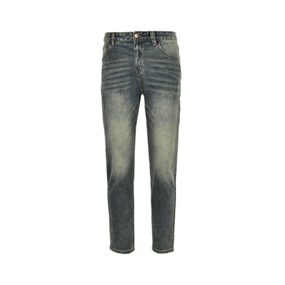 Fendi 24Fw colorful embroidered letter jeans
