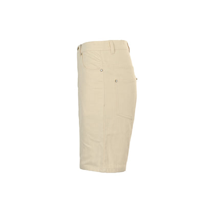 Louis Vuitton 25ss pocket leather label denim shorts