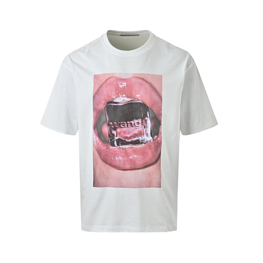 Alexander Wang ice cube print short sleeves