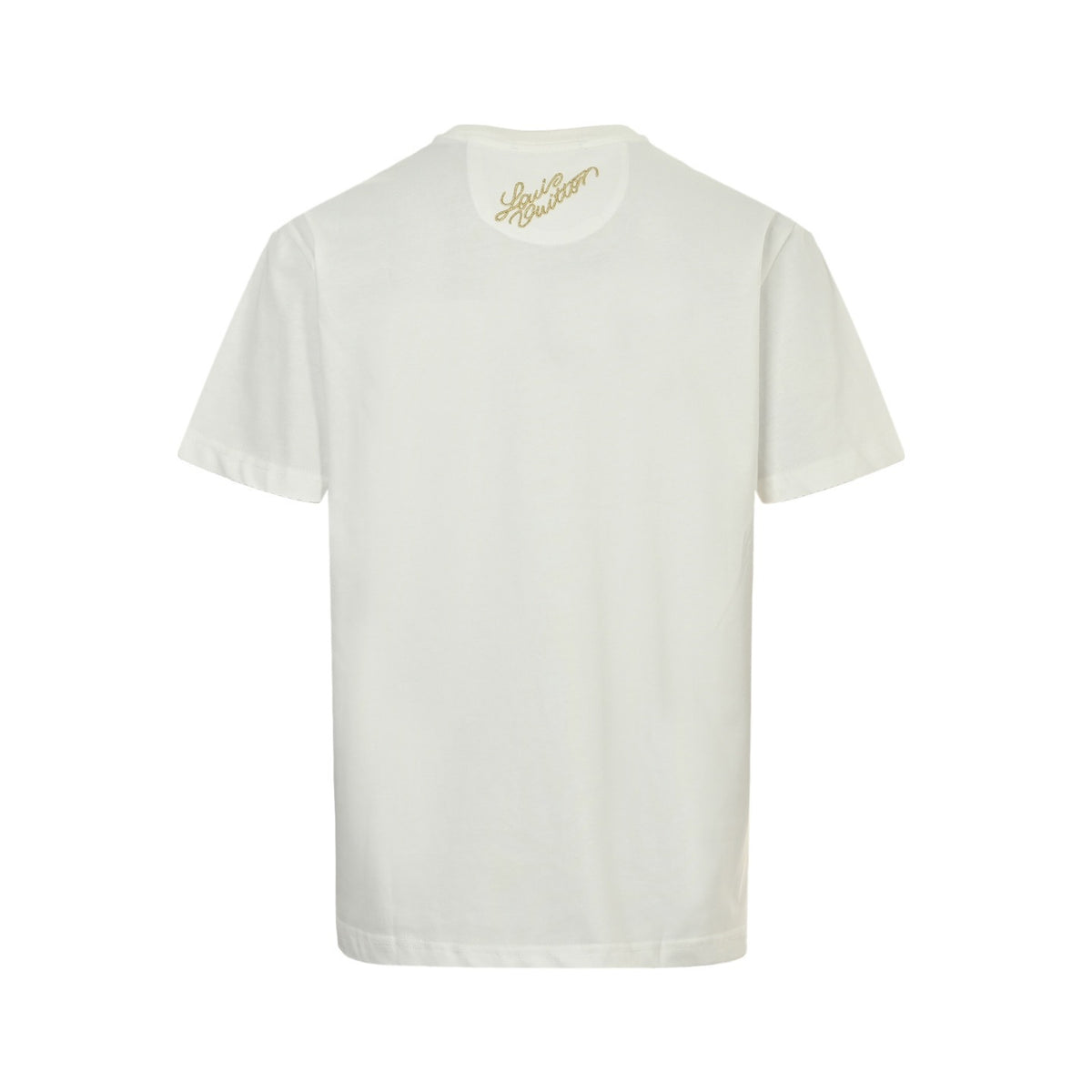 Louis Vuitton 25ss double dog logo printed short sleeves