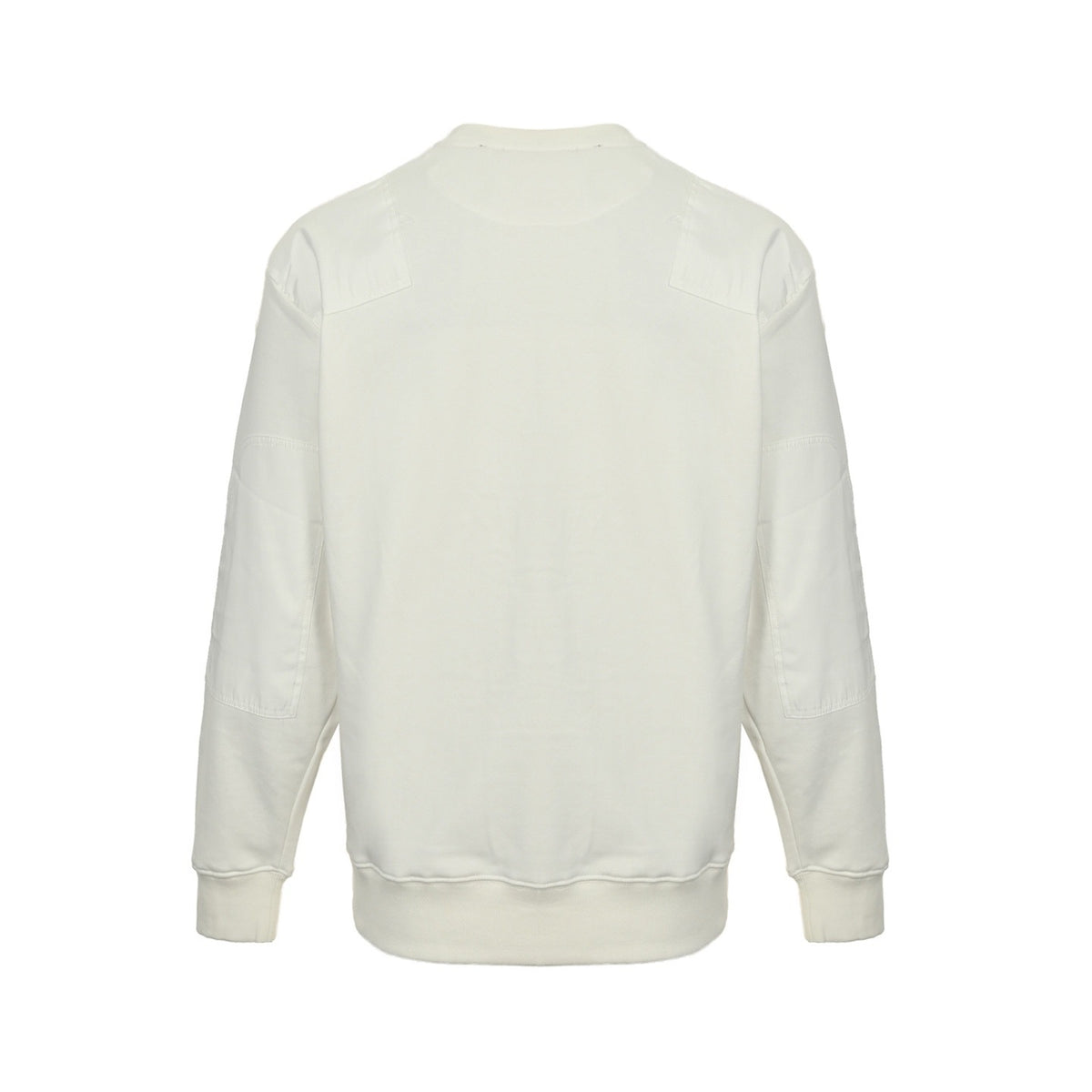 Prada pocket triangle logo nylon splicing round neck sweatshirt