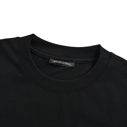Chrome Hearts/Chrome Heart 26ss Sanskrit cross embroidered short sleeves