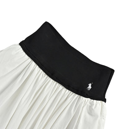 Ralph Lauren 𝗔 contrasting color elastic waist skirt