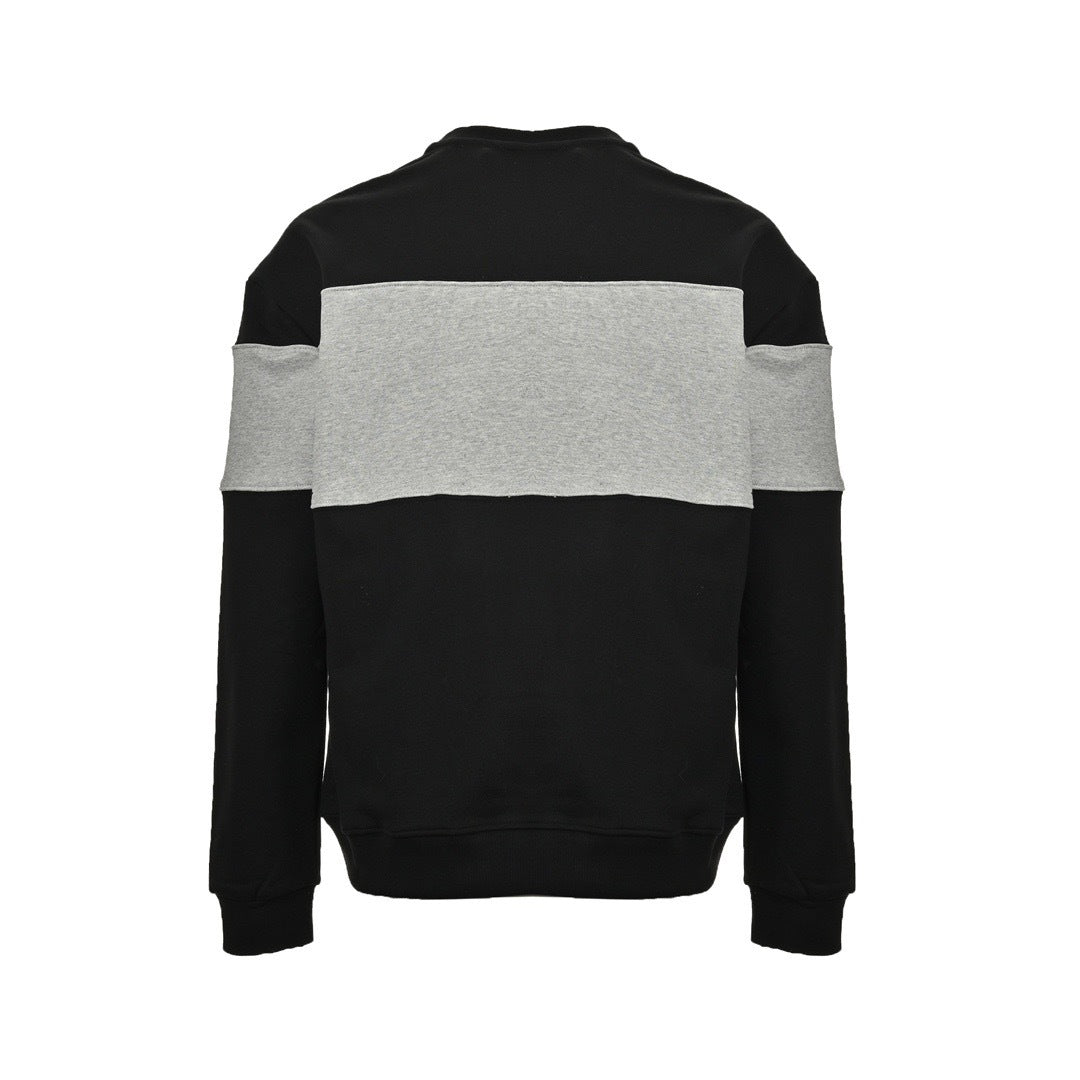 Gucci 24Fw double G letter color block crew neck sweatshirt