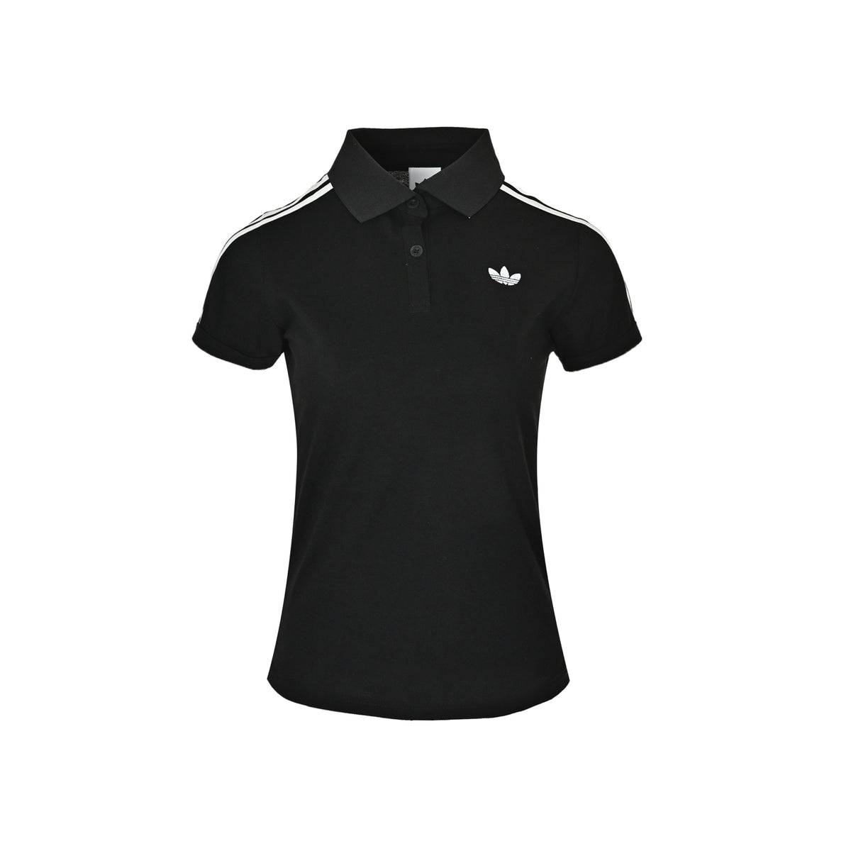 Adidas Clover Classic Three Stripes Embroidered Polo Short Sleeve