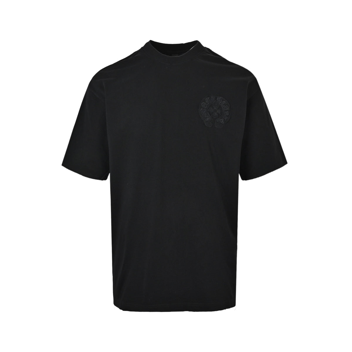Chrome Hearts Heavy Duty Worn Second Wash Patch Short Sleeves