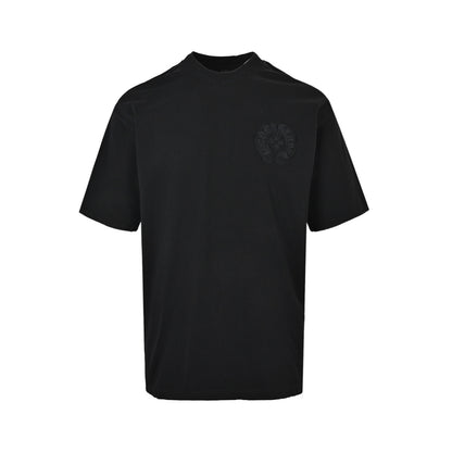 Chrome Hearts Heavy Duty Worn Second Wash Patch Short Sleeves