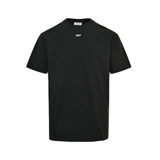 OFF WHITE CO VIRGIL 24SS dark pattern anchor arrow embroidered short sleeves