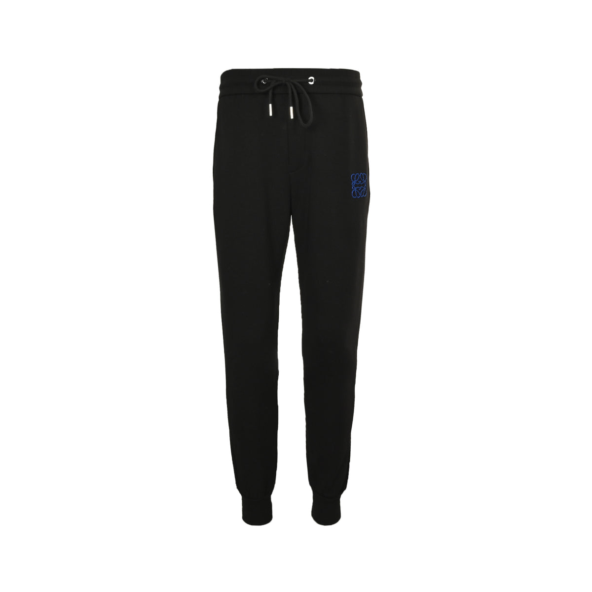 Loewe/Luoyiwei back pocket embroidered cotton casual trousers