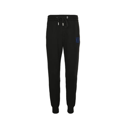 Loewe/Luoyiwei back pocket embroidered cotton casual trousers