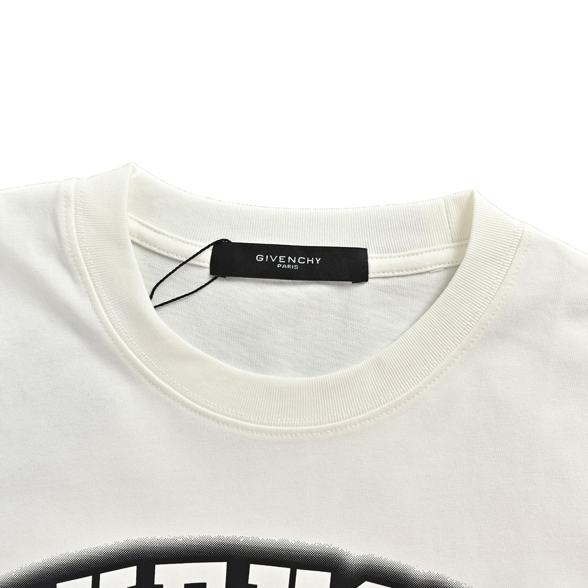 GIVENCHY arch bridge letter logo printed short sleeves