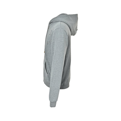 Louis Vuitton sketch embroidered zipper hooded sweatshirt jacket