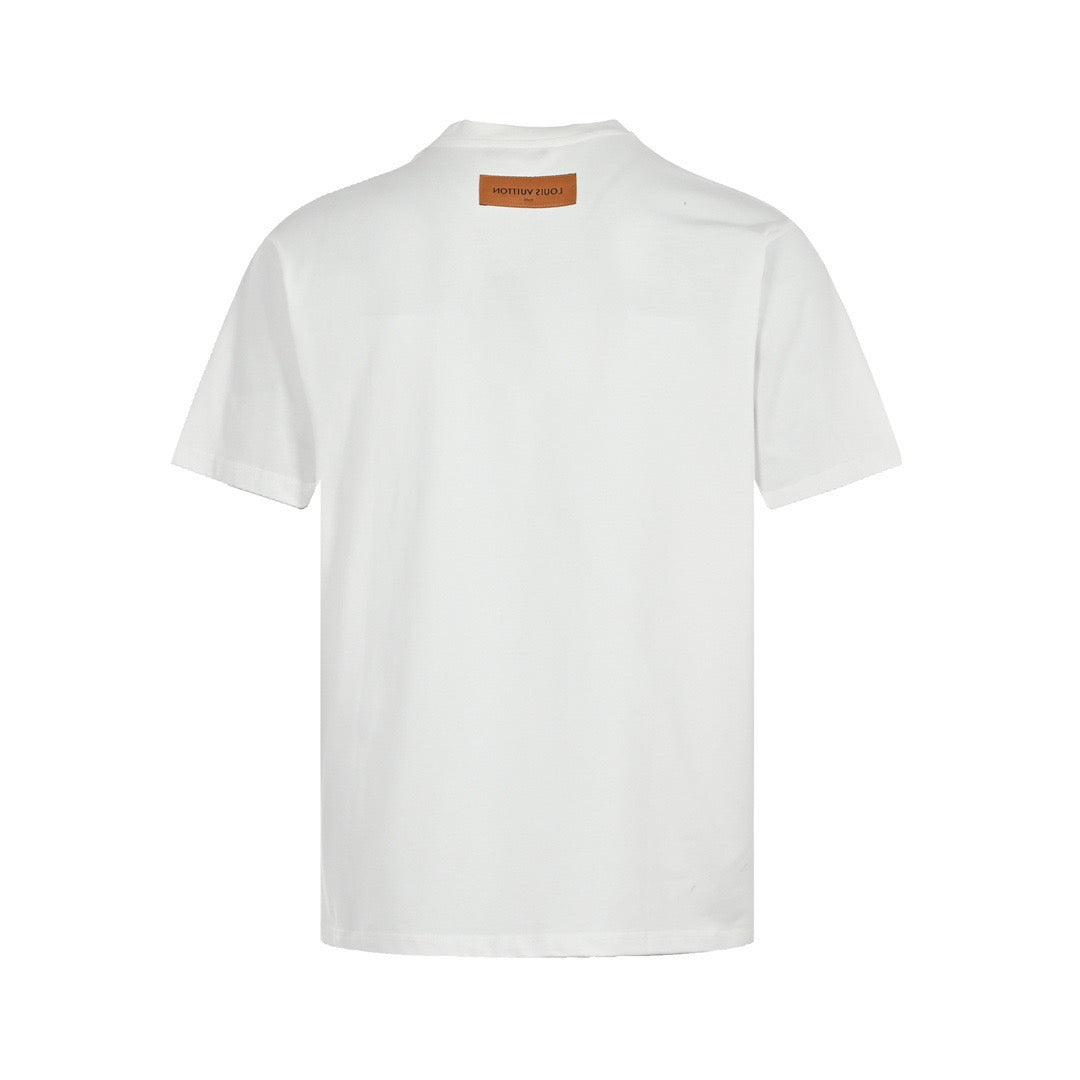 Louis Vuitton 23ss denim denim pocket short sleeves