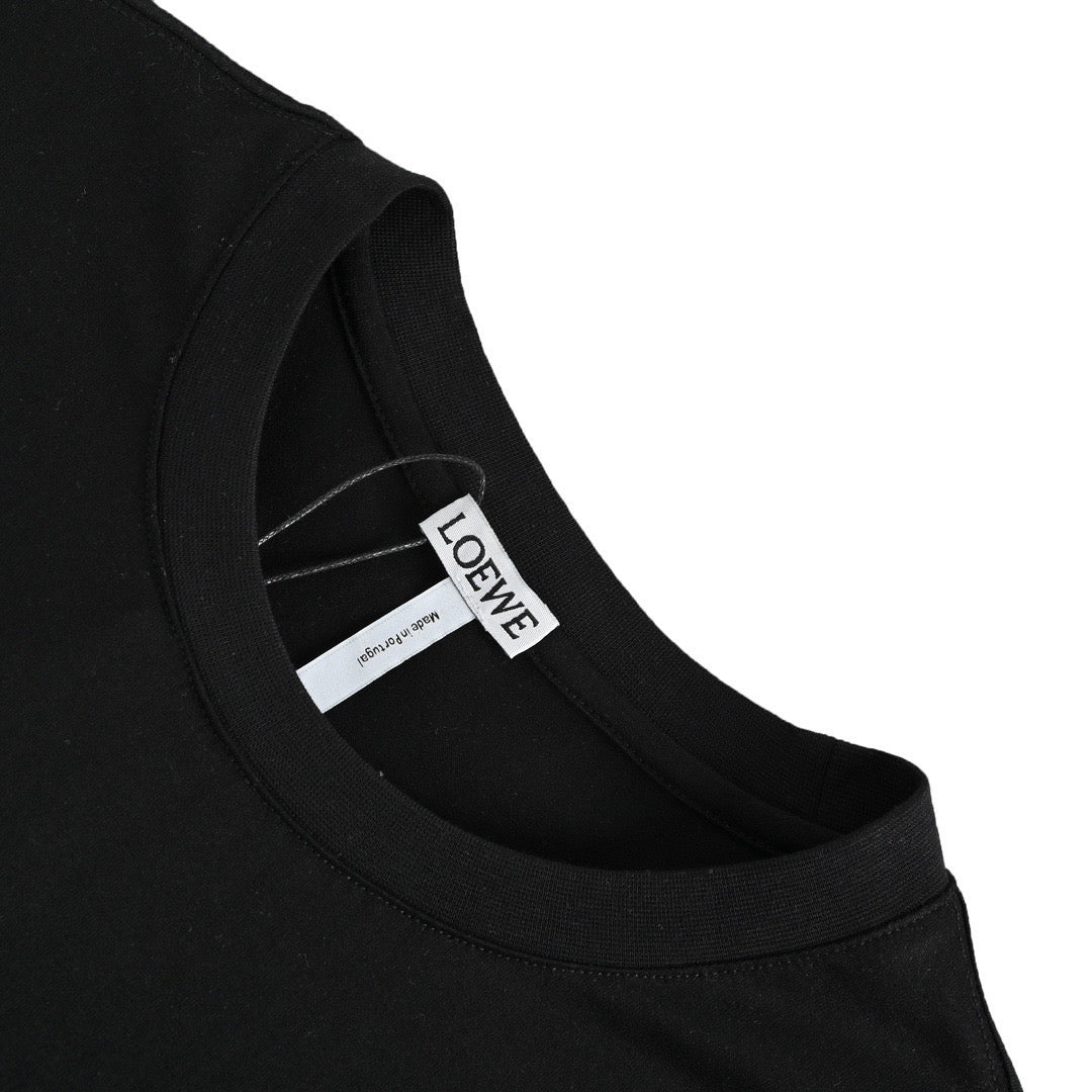 Loewe / Luo Yiwei classic embroidered logo short sleeves