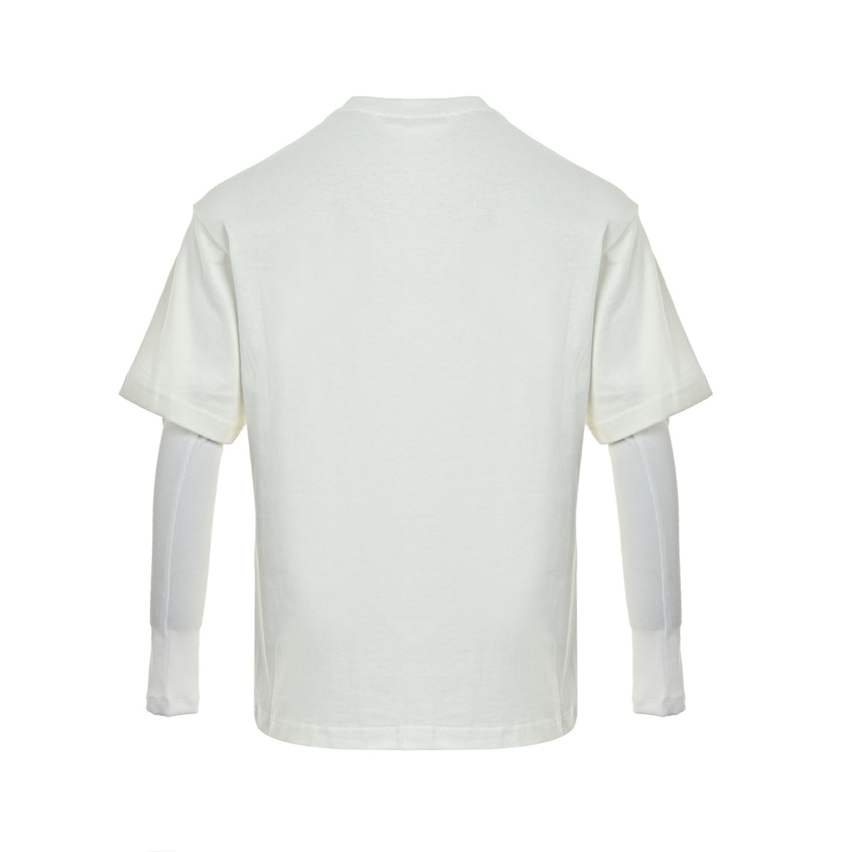 Acne Studios floral letter embroidery fake two-piece long sleeves