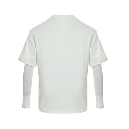 Acne Studios floral letter embroidery fake two-piece long sleeves