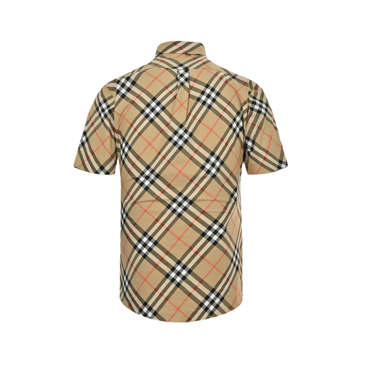 Burberry classic diagonal short-sleeved shirt