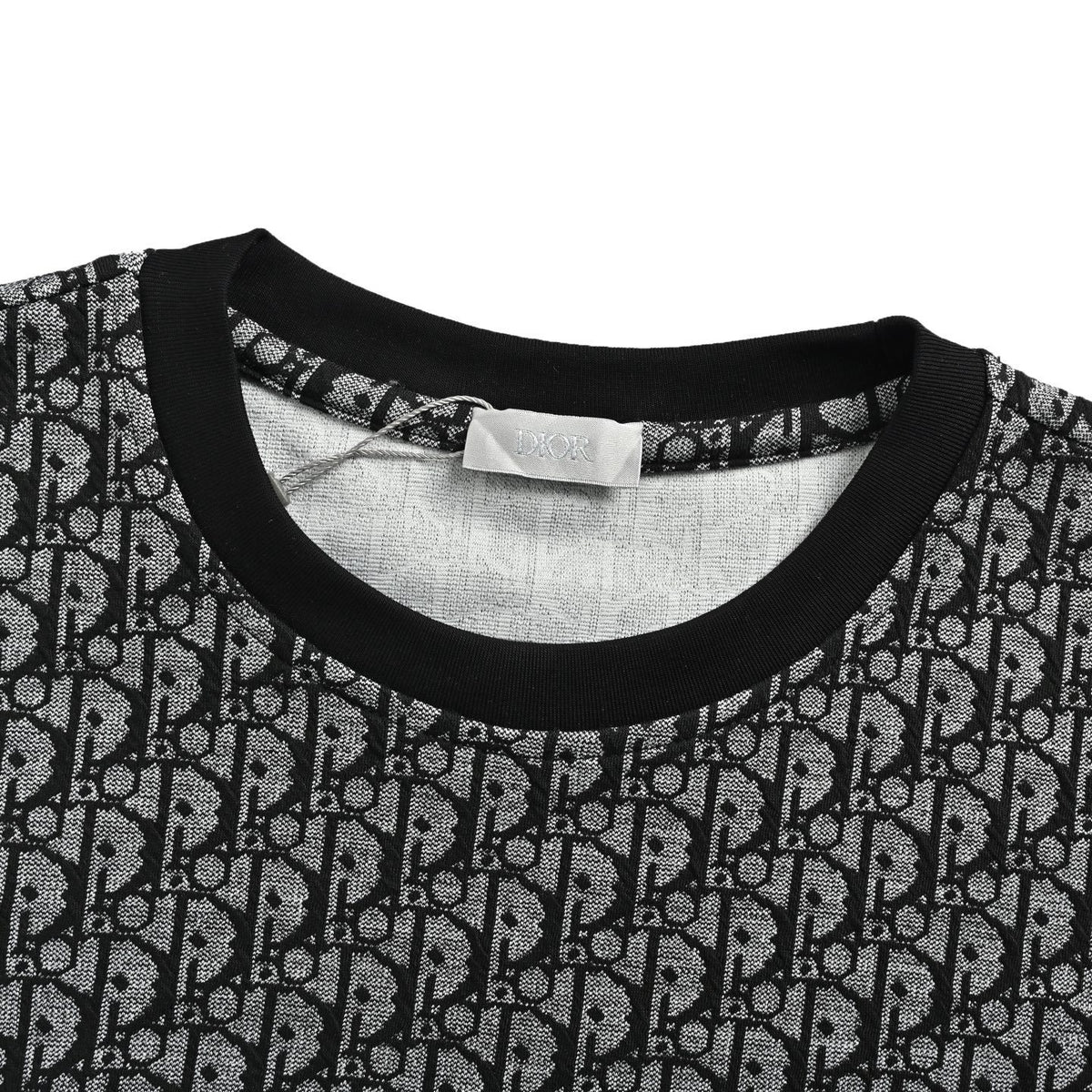 Dior 26ss all-over presbyopia jacquard short sleeves