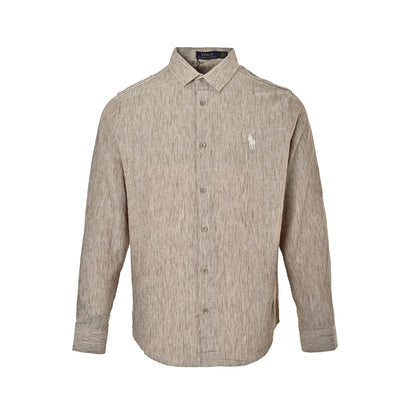 Ralph Lauren War Horse Knight Linen Shirt