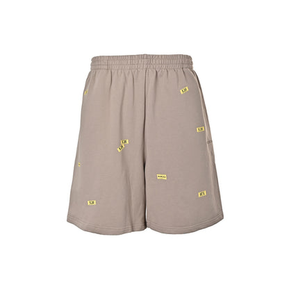 Balenciaga/Balanciaga 26ss 520 label printed shorts