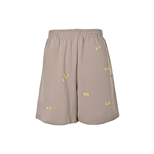 Balenciaga/Balanciaga 26ss 520 label printed shorts
