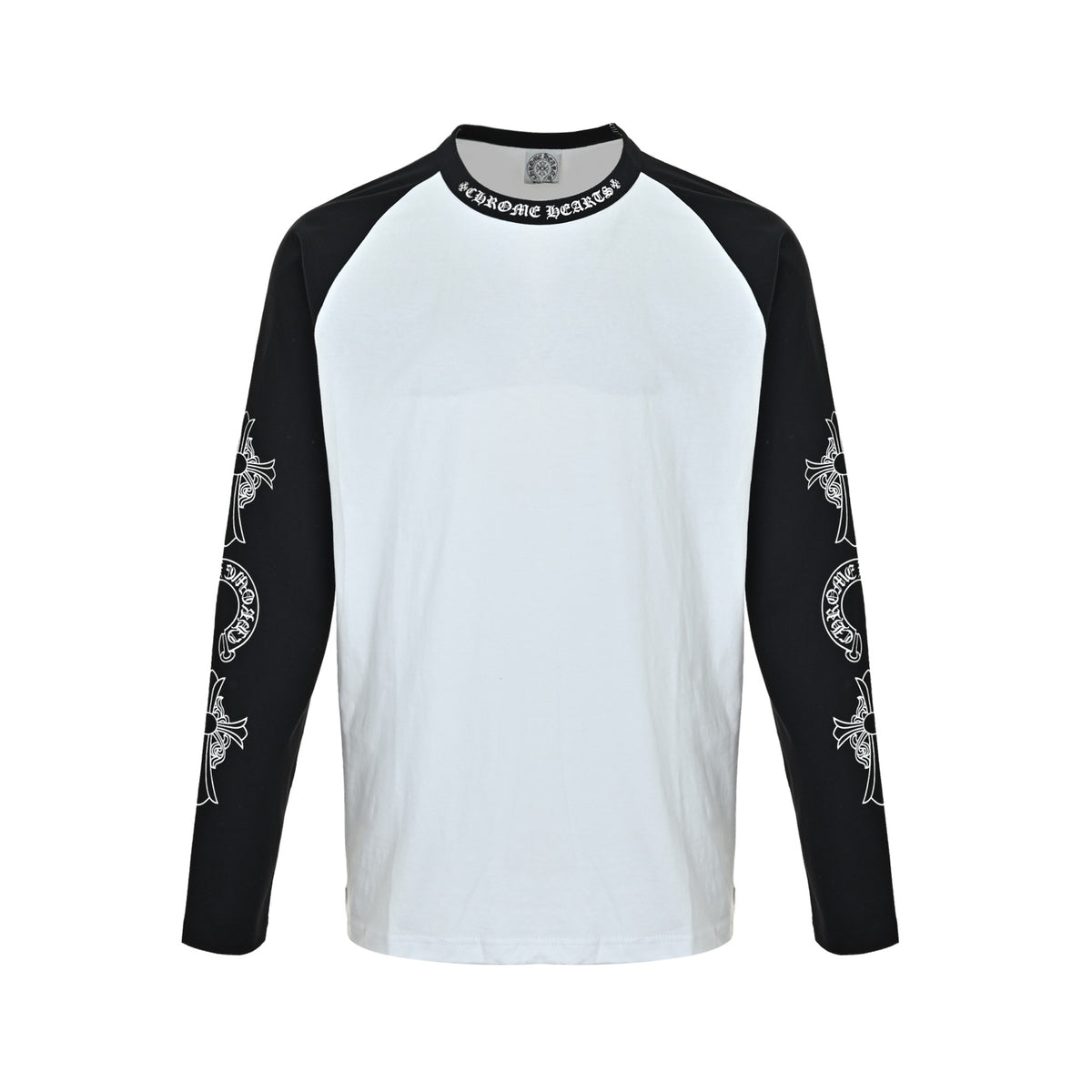 Chrome Hearts/Chrome Heart Sanskrit neckline color matching long sleeves