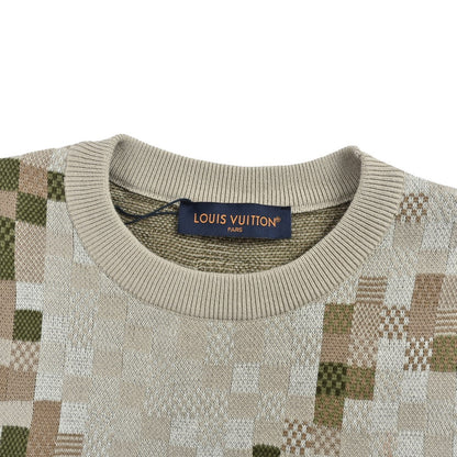 Louis Vuitton 25Fw Year of the Snake limited mosaic jacquard sweater