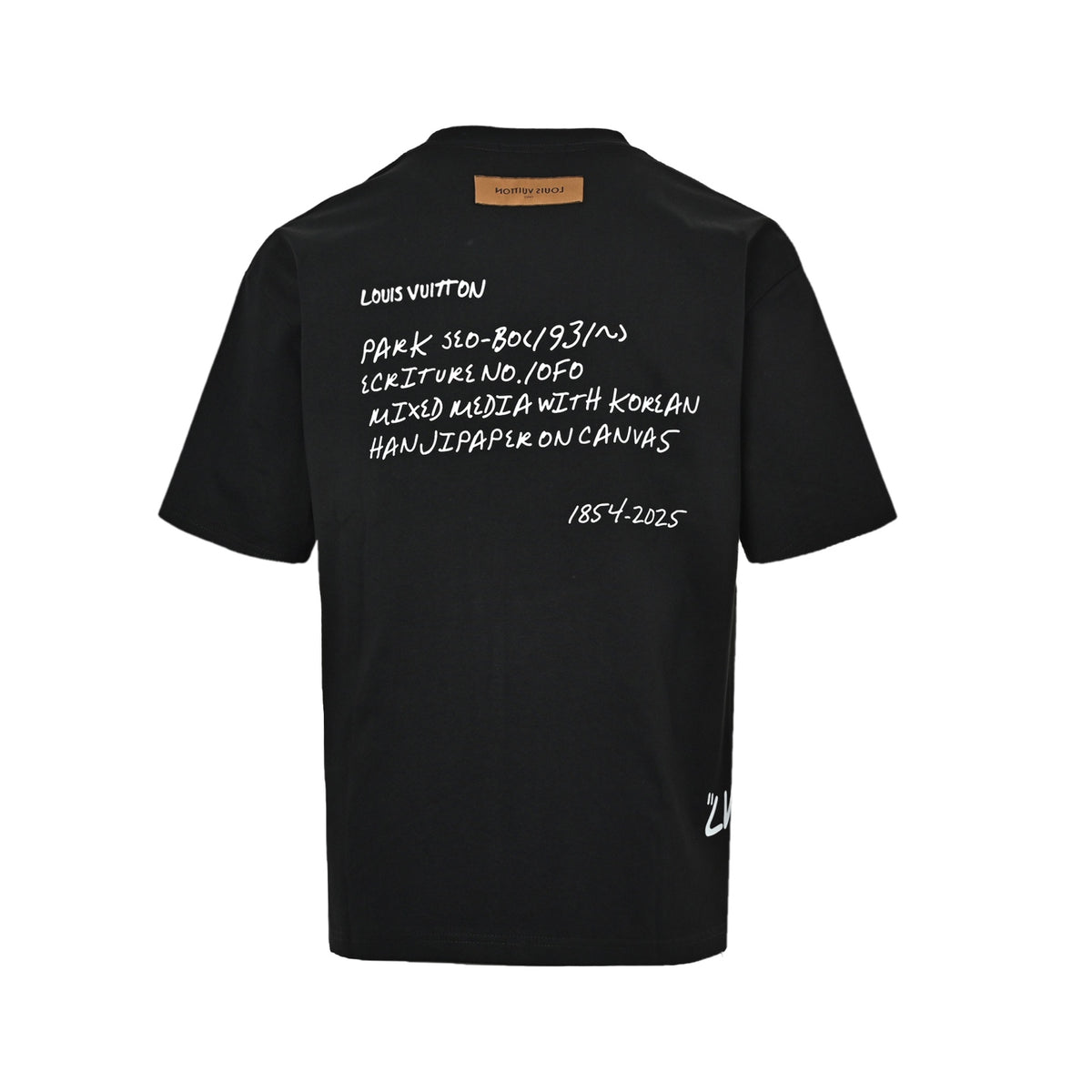Louis Vuitton short sleeves with slogan printed letters on the chest
