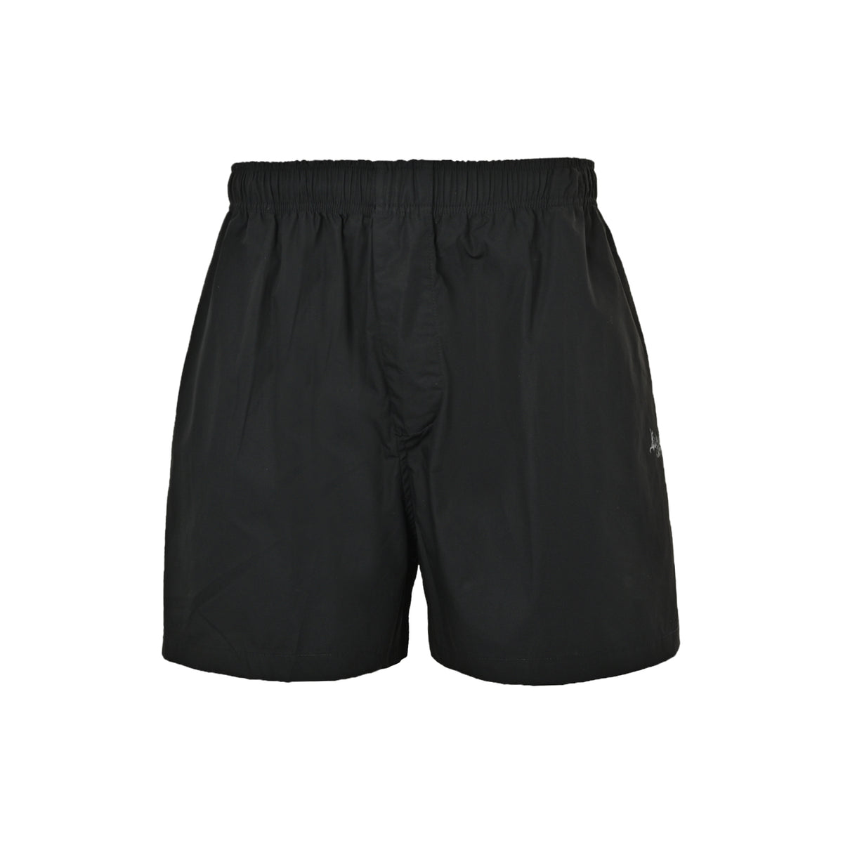 Balenciaga mottled gothic letter print shorts