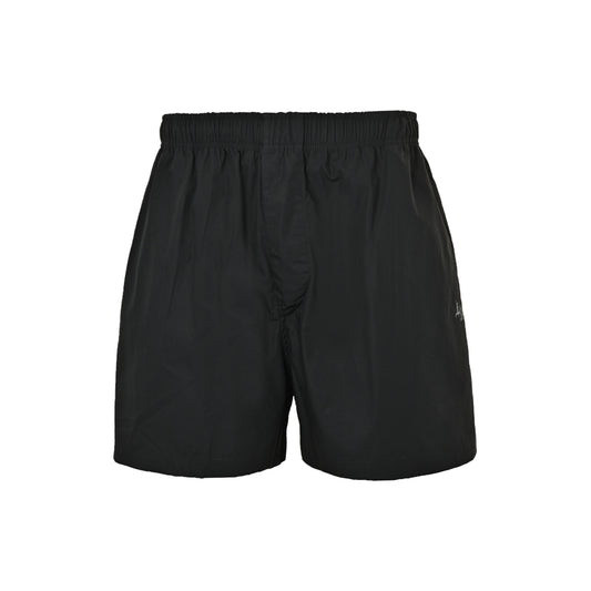 Balenciaga mottled gothic letter print shorts