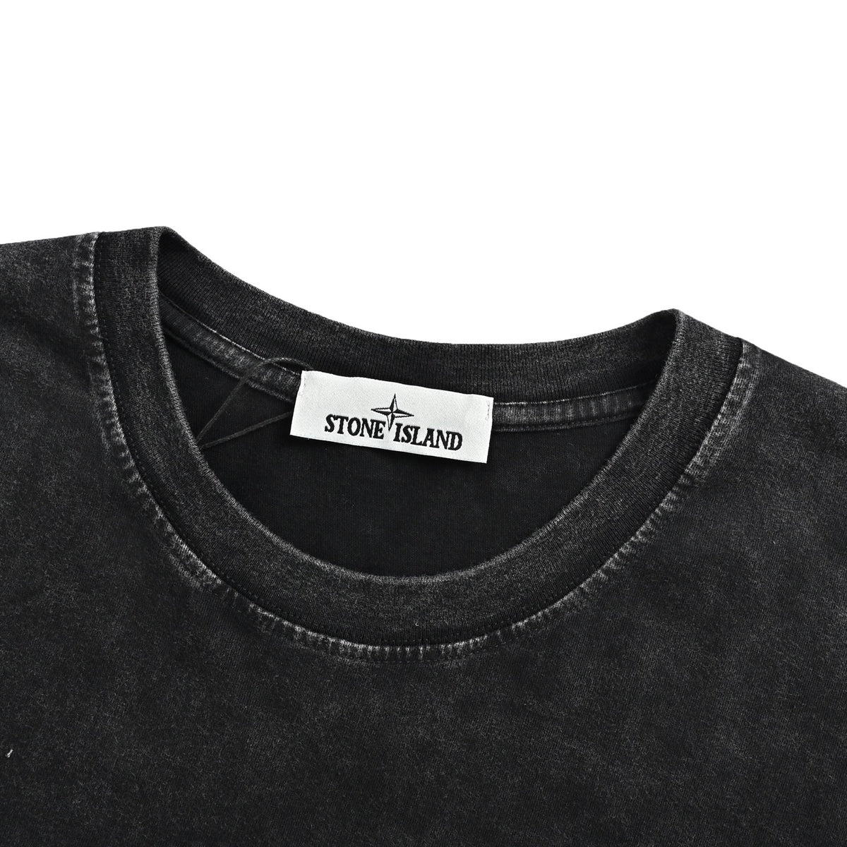 Stone Island logo washed short sleeves